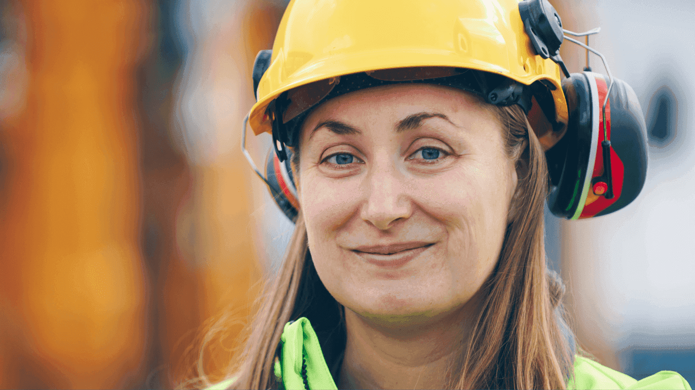 Renewable Energy Worker Woman Inclusion Diversity Forward Thinking